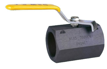 1PC Hexangular Forged Steel Ball Valve