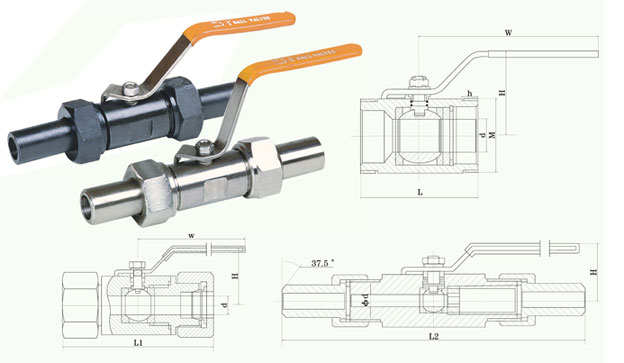 1PC Ball Valve