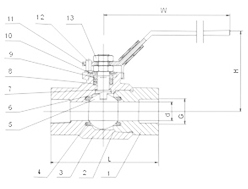 2-PC_Forged_Steel_Ball_Valve