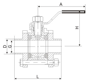 1PC Ball Valve