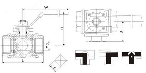 1PC Ball Valve