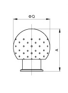 Welded Rotary Cleaning Ball