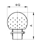 Welded Rotary Cleaning Ball