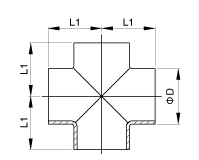 DIN  Welded Cross 