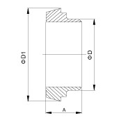 DIN11851  Welding Liner