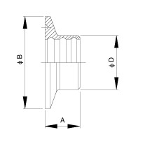 3A-14RMP Expanded Ferrule - Recessless3A-14RMP Expanded Ferrule - Recessless